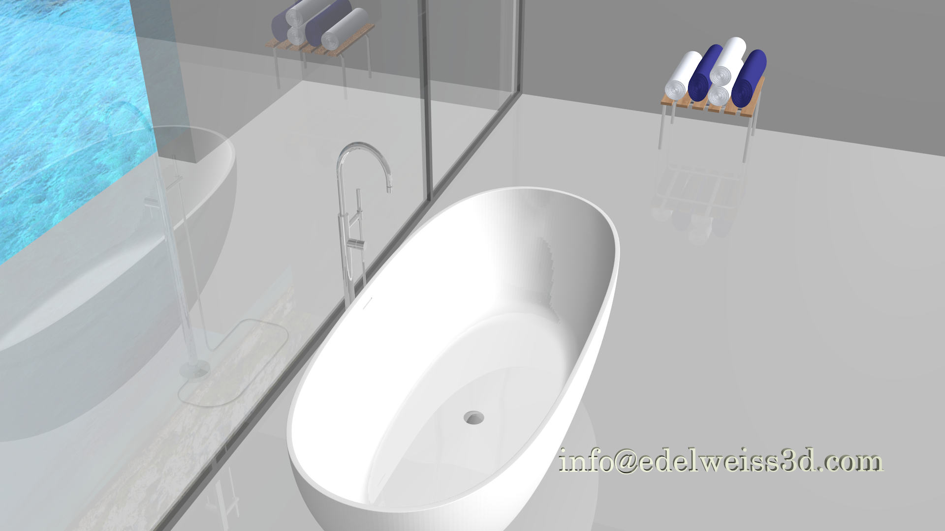 lavabo en 3d